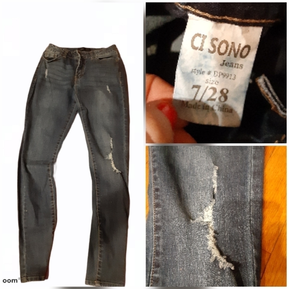 Ci Sono Distressed Jeans💐Excellent Condition